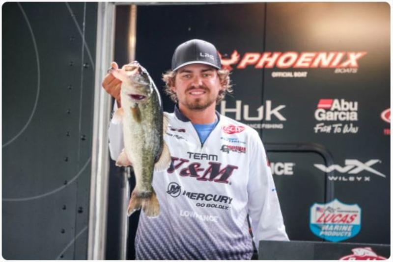 Mattison is a rookie on tour, but far from a rookie at Sam Rayburn, where the season-opener takes place. - photo © Major League Fishing