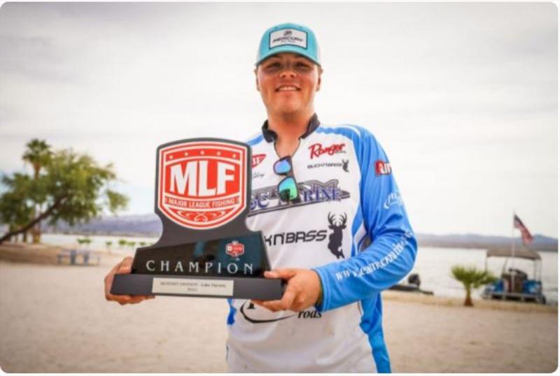 Two Toyota Series wins in one year is a heck of an accomplishment, and that's exactly what Loberg did in 2021. - photo © Major League Fishing