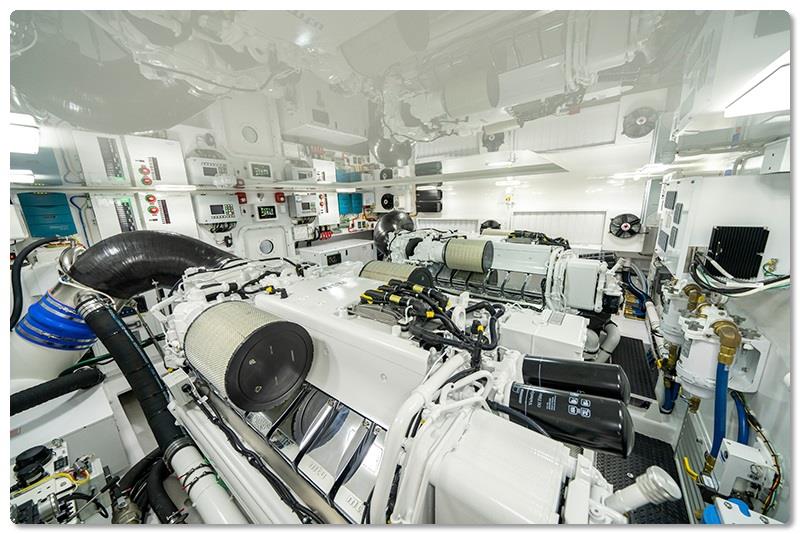 MTU 16V 2000 M96L - photo © Viking Yachts