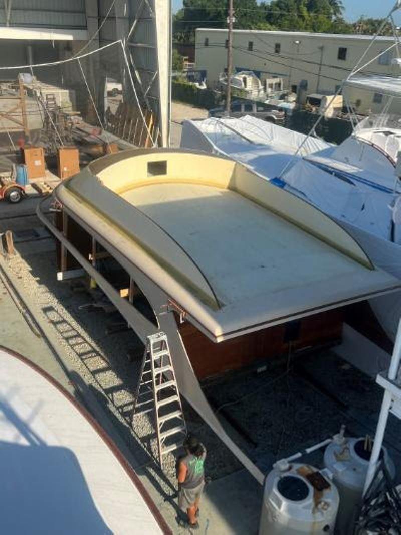 Hull #7-Superstructure ready for install photo copyright Michael Rybovich & Sons taken at  and featuring the Fishing boat class