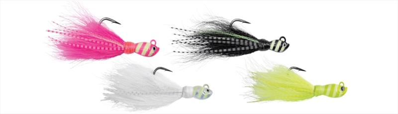 SPRO® Zebra Glow Bucktail Jigs  photo copyright John Sproat taken at  and featuring the Fishing boat class