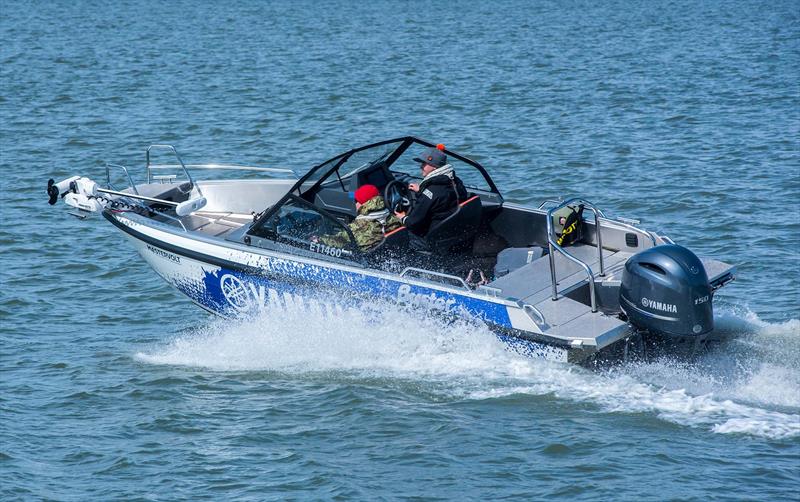 “By being precise with the throttle, I can save 20 to 25 litres of fuel on each fishing trip. This adds up to a lot during a typical summer for a fishing guide like myself,” Jani Ollikainen says. photo copyright Buster Boats taken at  and featuring the Fishing boat class