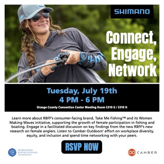 Shimano to sponsor ICAST Networking event photo copyright Shimano taken at  and featuring the Fishing boat class
