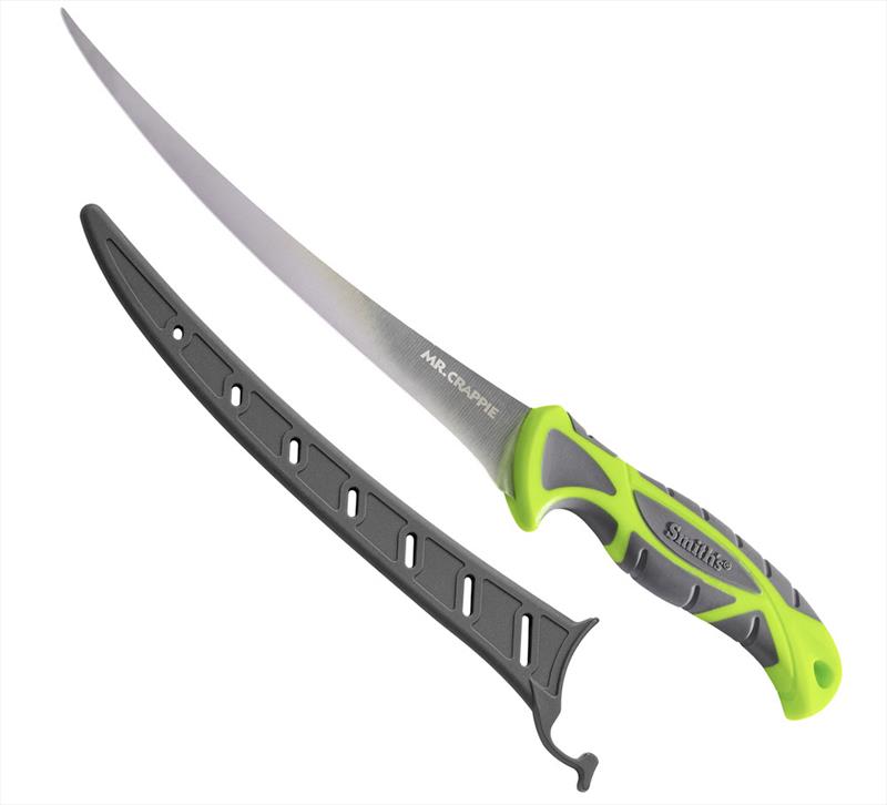 Smith's Mr. Crappie 8 Inch Curved Super Flex Fillet Knife photo copyright Smith's Products taken at  and featuring the Fishing boat class