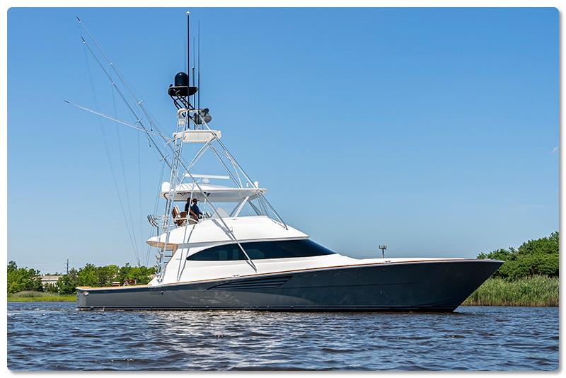 64 Oil Slick photo copyright Viking Yachts taken at  and featuring the Fishing boat class