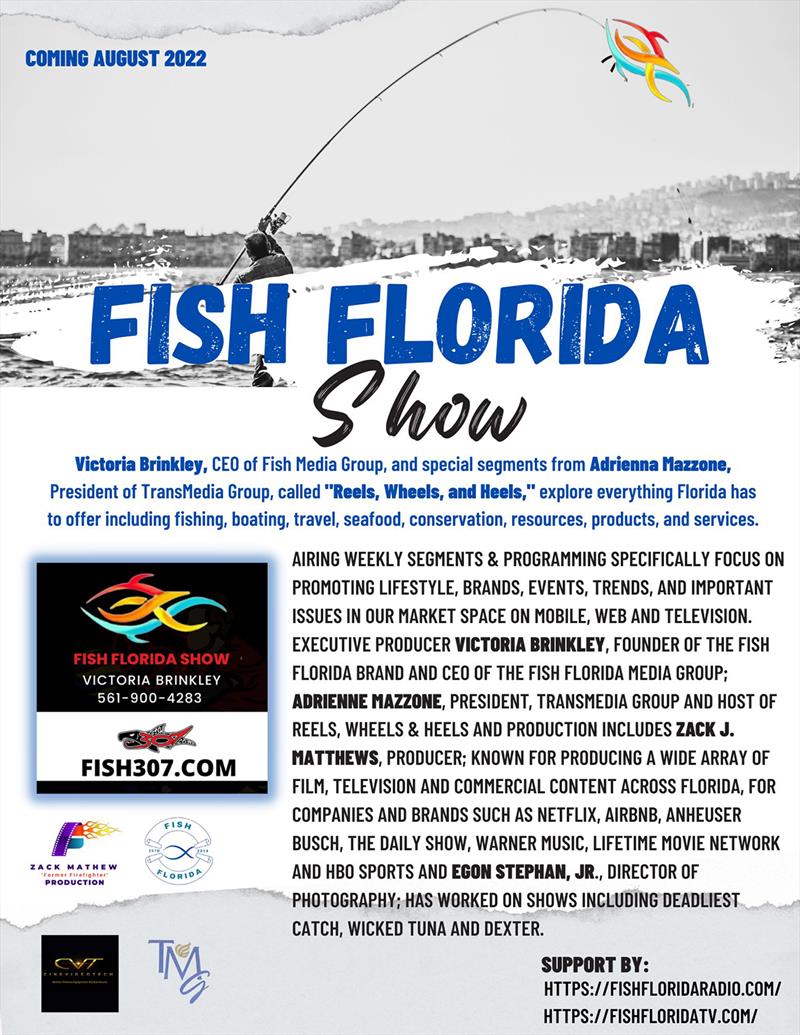 Fish Florida Show with Reels Wheels Heels photo copyright Adrienne Mazzone taken at  and featuring the Fishing boat class