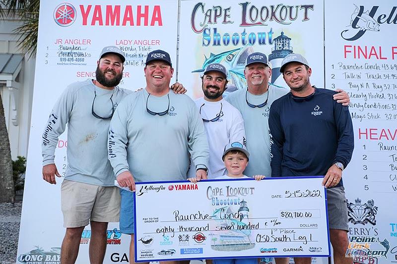 Raunchie Conch, a Yellowfin 32 Offshore, took top honors in the first leg of the Yellowfin Cape Lookout Tournament Series - photo © Yellowfin