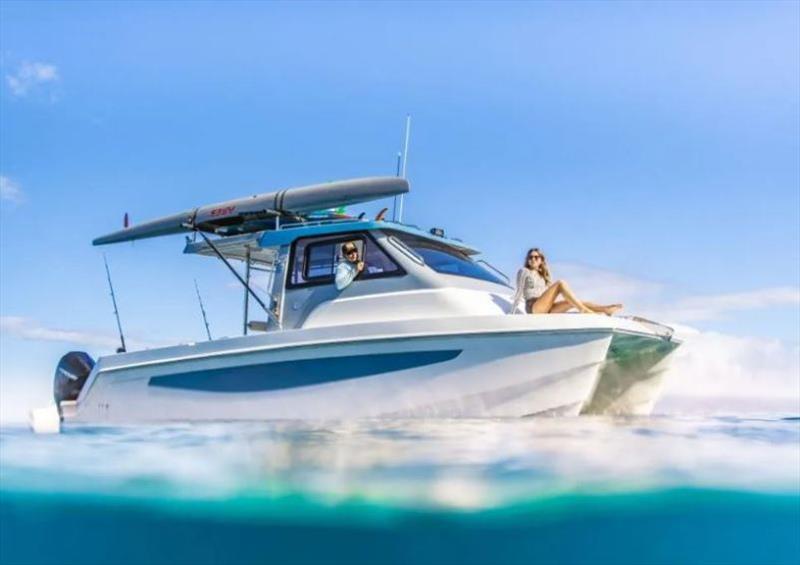 Aquila 28 Molokai Cuddy photo copyright MarineMax taken at  and featuring the Fishing boat class