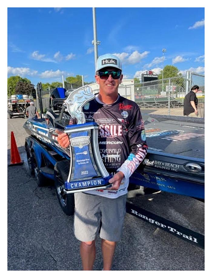 Huk's Bryan Schmitt takes the win at the final event of the 2022 Bassmaster Elite season! photo copyright Source Outdoor Group taken at  and featuring the Fishing boat class