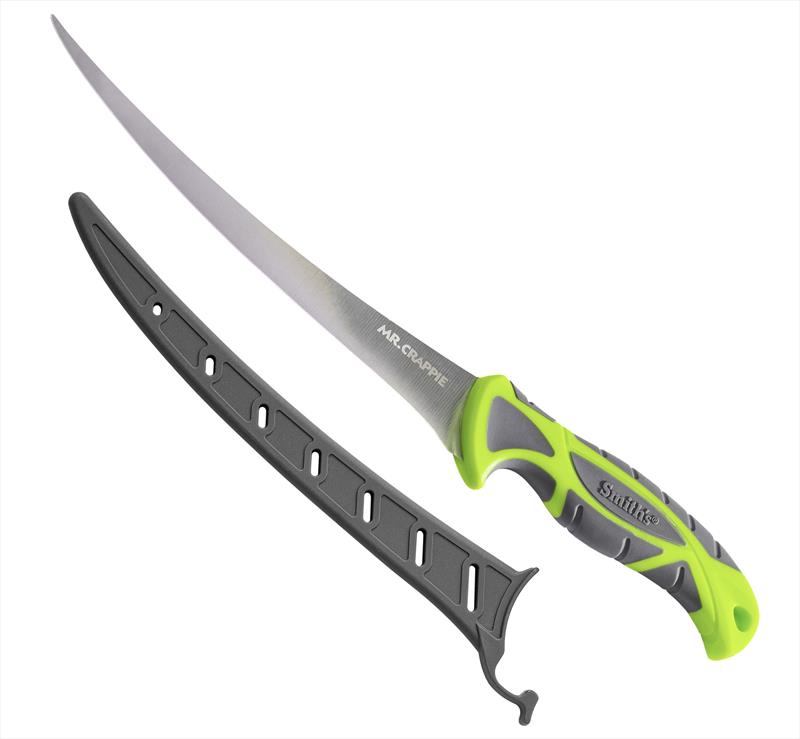 Smith's Mr. Crappie 8 Inch Curved Super Flex Fillet Knife photo copyright Smith's Products taken at  and featuring the Fishing boat class