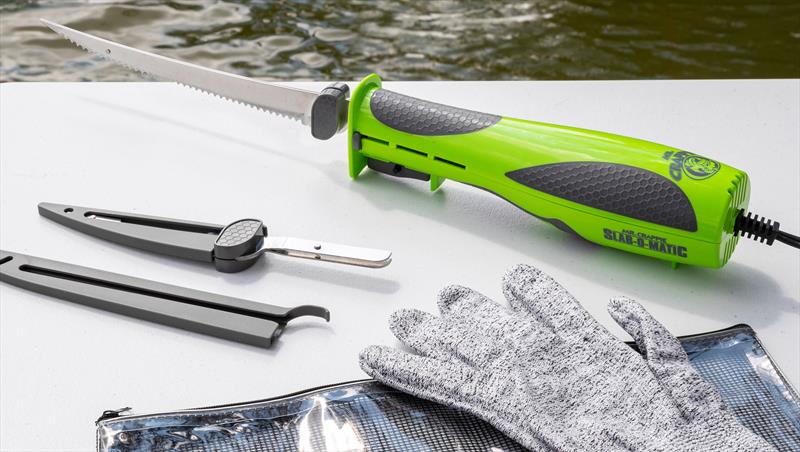 Smith's Mr. Crappie Slab-O-Matic Electric Knife - photo © Smith's Products
