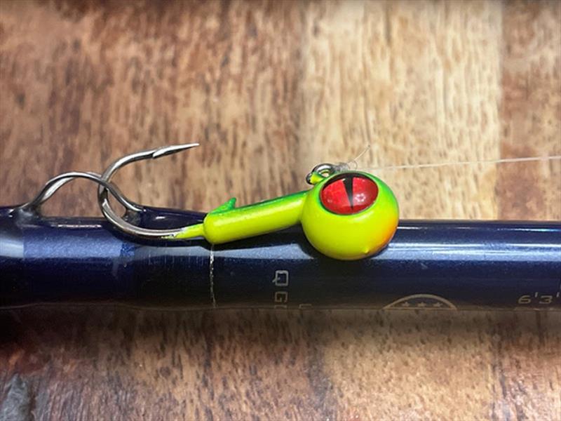 Neustrom's nugget for pitchin' walleyes: Northland Short-Shank Tungsten Jig photo copyright Northland Fishing Tackle taken at  and featuring the Fishing boat class