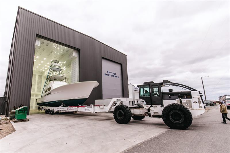 Bayliss Boatworks building progress