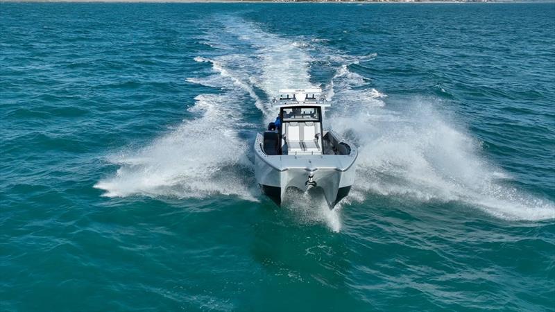 Insetta 35IFC with twin 300hpr Suzuki Outboards photo copyright Insetta Boatworks taken at  and featuring the Fishing boat class