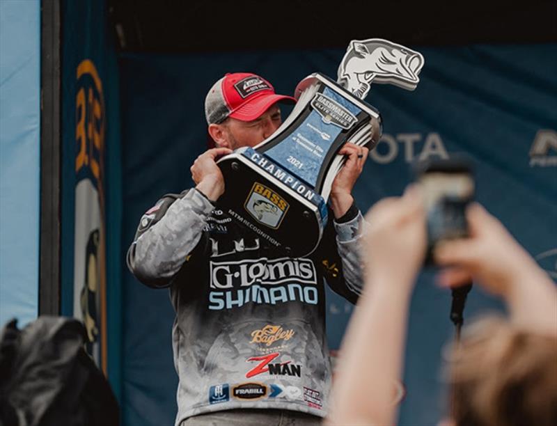 Jeff Gustafson: Placed no lower than 26th in last six tournaments photo copyright National Professional Anglers Association taken at  and featuring the Fishing boat class