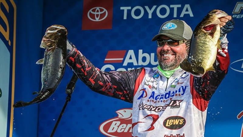 Greg Hackney: Three-time Elite Series champion and 2014 Toyota Bassmaster AOY photo copyright National Professional Anglers Association taken at  and featuring the Fishing boat class