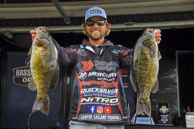 Cooper Gallant: Qualified for 2023 Bassmaster Classic with only 13 B.A.S.S. events photo copyright National Professional Anglers Association taken at  and featuring the Fishing boat class