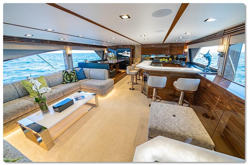 Viking 90 Salon - Inside edition photo copyright Viking Yachts taken at  and featuring the Fishing boat class