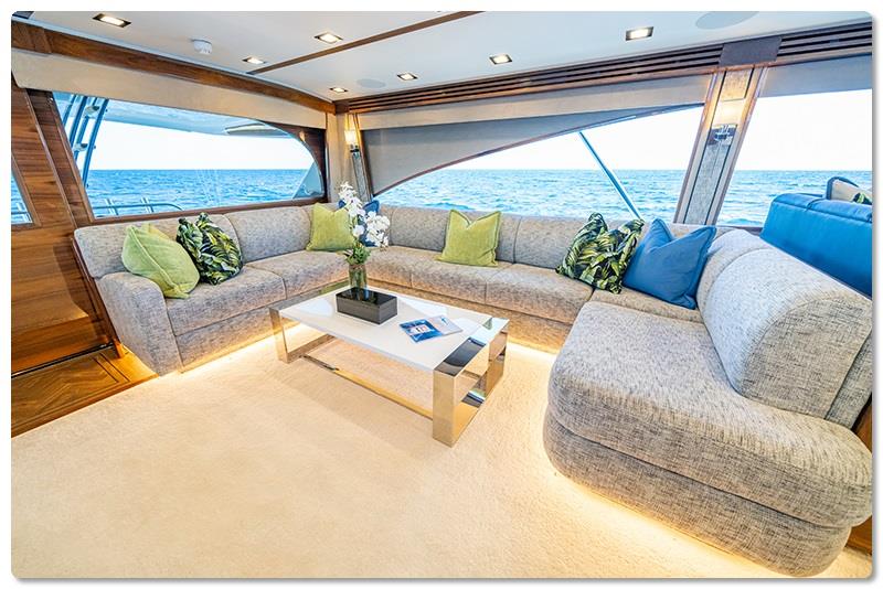 Viking 90 Salon - Inside edition photo copyright Viking Yachts taken at  and featuring the Fishing boat class