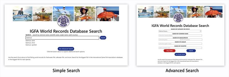 IGFA launches improved world record database search - photo © International Game Fish Association
