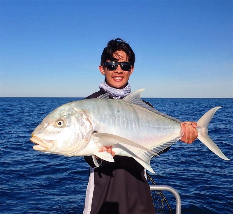You can easily put yourself in this picture. The goldies are on. Well done Sean - photo © Fisho's Tackle World