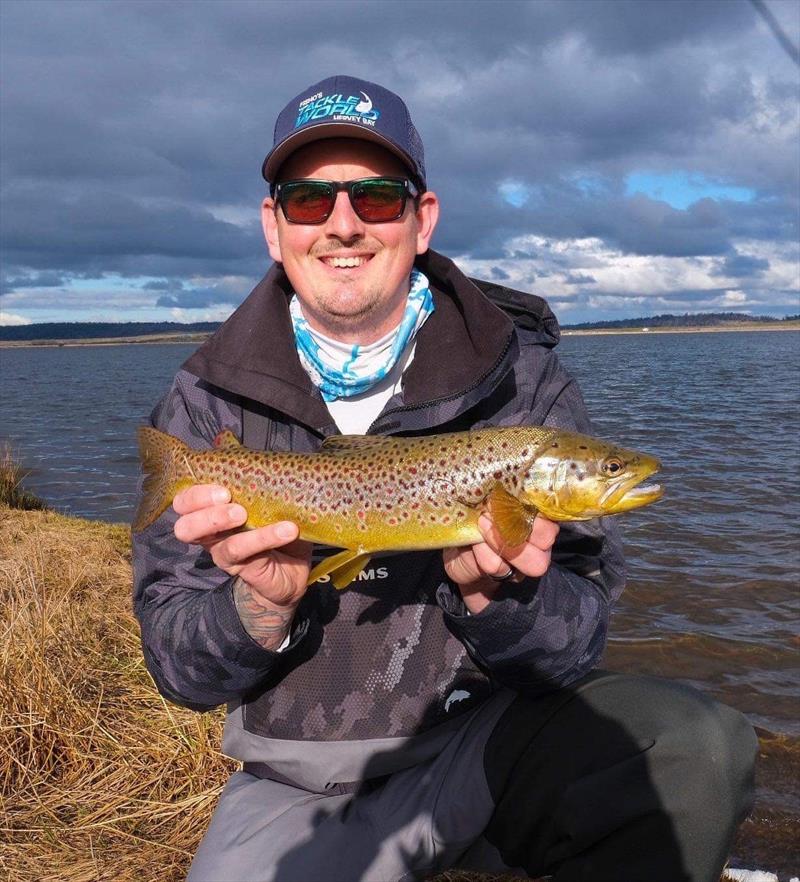 Josh travelled far and wide for his love of the fly - photo © Fisho's Tackle World