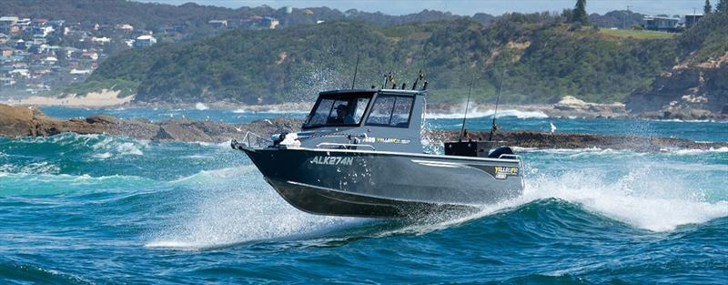 Yellowfin champions the key selling features to what makes a strong, reliable offshore Plate Boat photo copyright Yellowfin Plate Boats taken at  and featuring the Fishing boat class