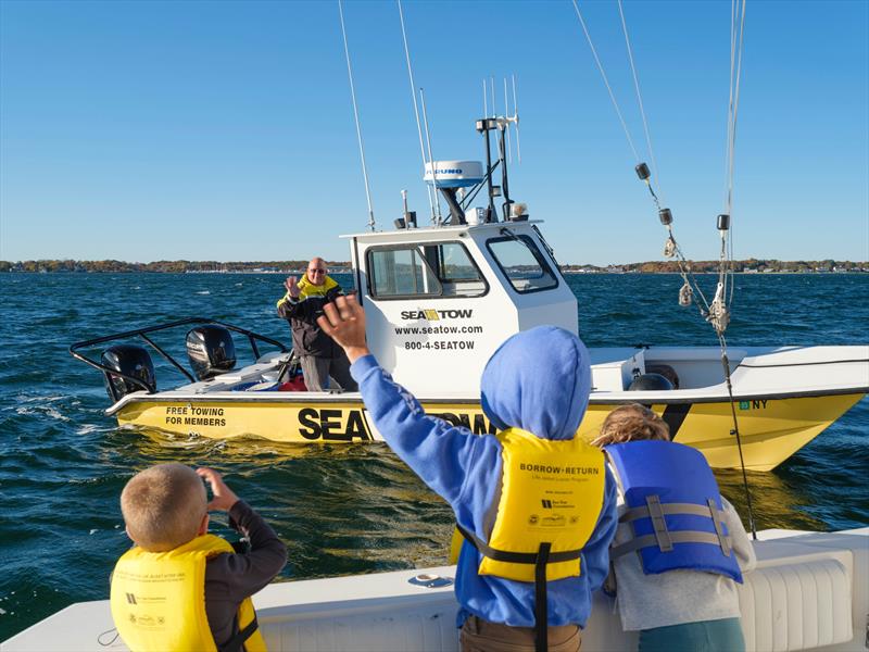 Boating safety tips by Sea Tow Foundation photo copyright Sea Tow Foundation taken at  and featuring the Fishing boat class
