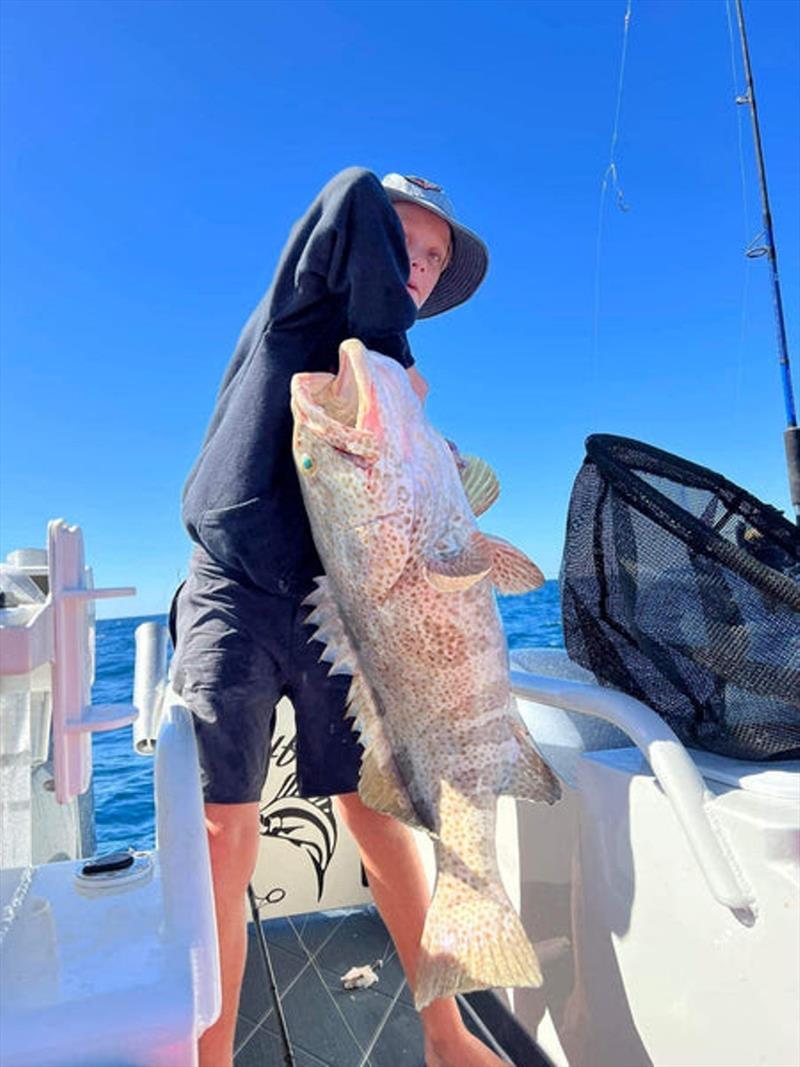 Big cod are common offshore, you wouldn't want to keep them any bigger than this fella photo copyright Fisho's Tackle World taken at  and featuring the Fishing boat class
