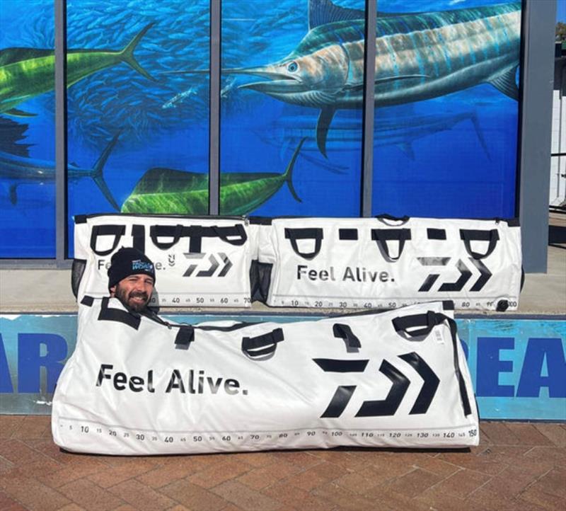Not only are these bags perfect for chilling your fish, they are so well insulated they might even double as a life saving device for a pint-sized fisho on a chilly night - photo © Fisho's Tackle World
