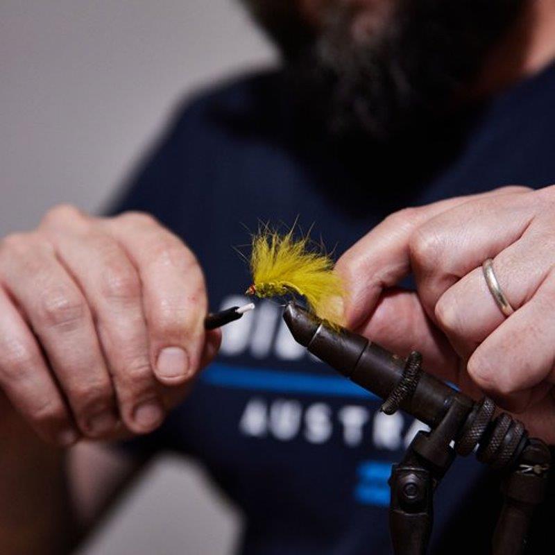 Beginners Fly Tying Day with The Tasmanian Fly Tyers' Club - photo © Spot On Fishing Hobart