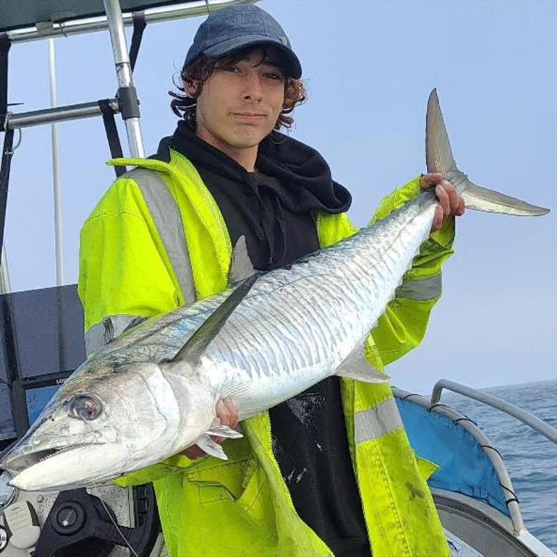 Matty Keyworth got amongst the spaniards this week. This young bloke can fish photo copyright Fisho's Tackle World taken at  and featuring the Fishing boat class