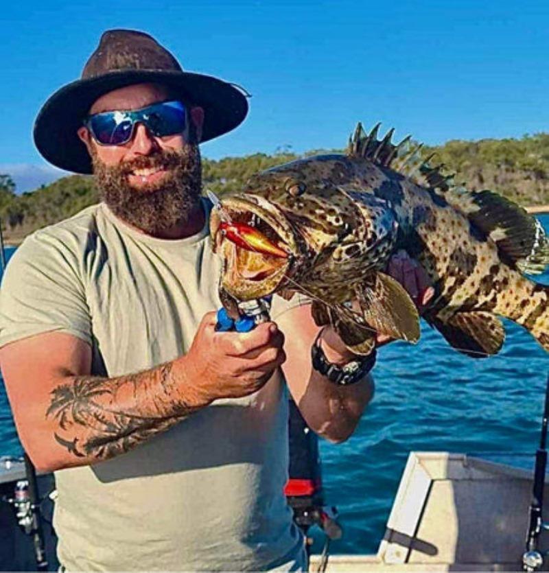 Luke loves his trolling. He and Mel will have to settle for cod instead of the usual trout this time though - photo © Fisho's Tackle World
