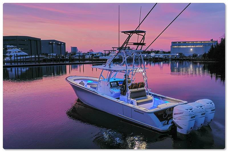 V-37 Jenny B photo copyright Viking Yachts taken at  and featuring the Fishing boat class