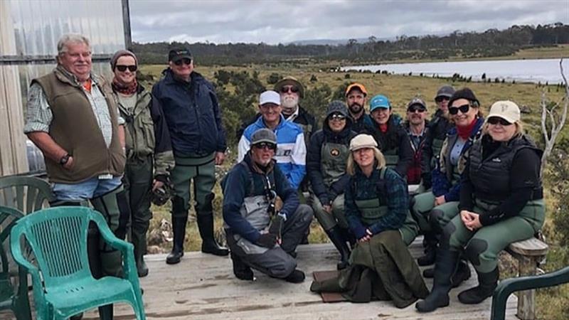 Kenn Orr's Tasmanian Trout Expeditions, Nick May's Highland Fly and Ray Curran's Red Tag Trout Tours – host regular workshops at Herne Lodge - photo © Spot On Fishing Hobart