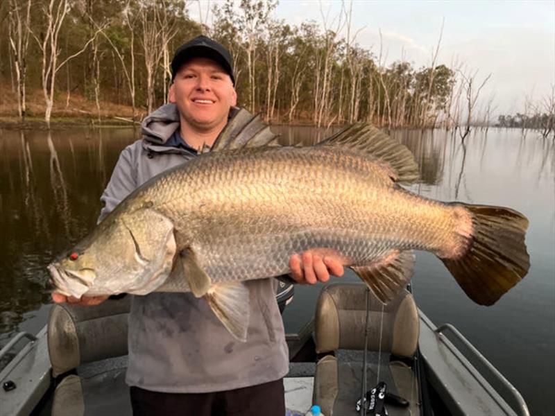 Barramundi fishing - The barra bite is on - photo © Fisho's Tackle World