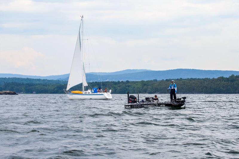 While fisheries further south are suffering it out in late summer and early fall, scenic Lake Champlain is ramping up for some of the best fishing of the year photo copyright Phoenix Moore taken at  and featuring the Fishing boat class