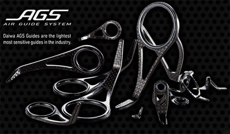 Daiwa's new SOL AGS inshore saltwater spinning rods - photo © Daiwa
