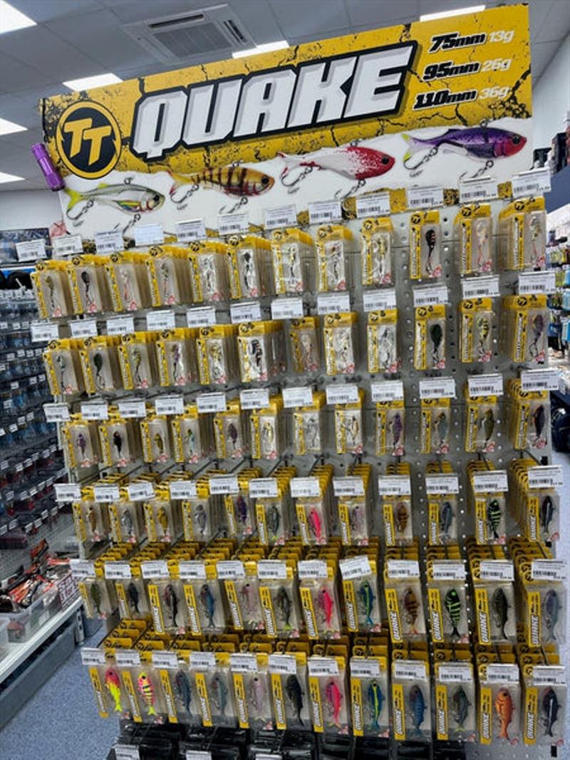 The new range of TT Switch Prawns, Switch Blades and Quake Power Vibes is set to impress not only fishos but the fish as well - photo © Fisho's Tackle World