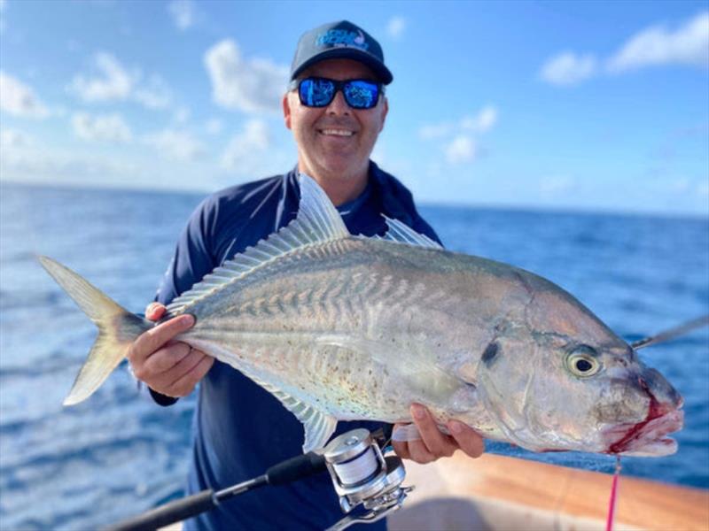 Brent from Tackle World Port Stephens came up to fish for marlin. Luckily, he had Plans B, C and D - photo © Fisho's Tackle World