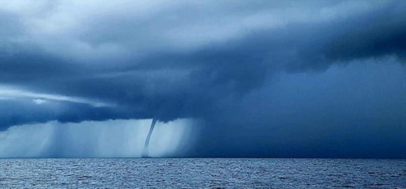 Not what you want to see whilst out on the water. Watch the radar on your phone as well as the sky this time of year - photo © Fisho's Tackle World