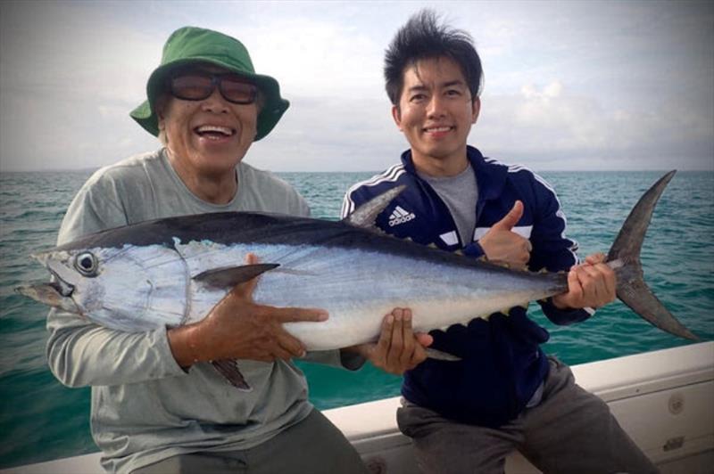 The longtails have been flighty, but certainly not uncatchable. Go for a spin and you will find out - photo © Fisho's Tackle World