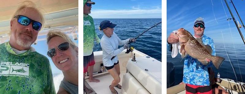 Canyon 386 checks all the boxes for this fishing cruising couple - photo © Grady-White