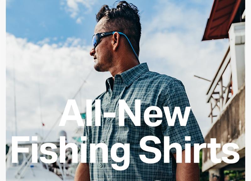 All new tech fishing shirts