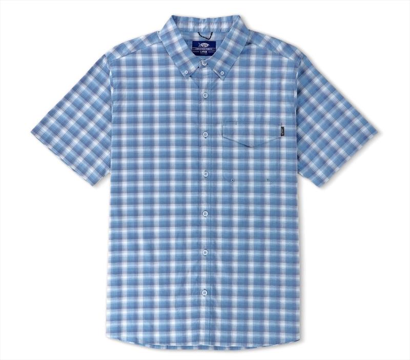 Portside SS Button Down Fishing Shirt - photo © AFTCO