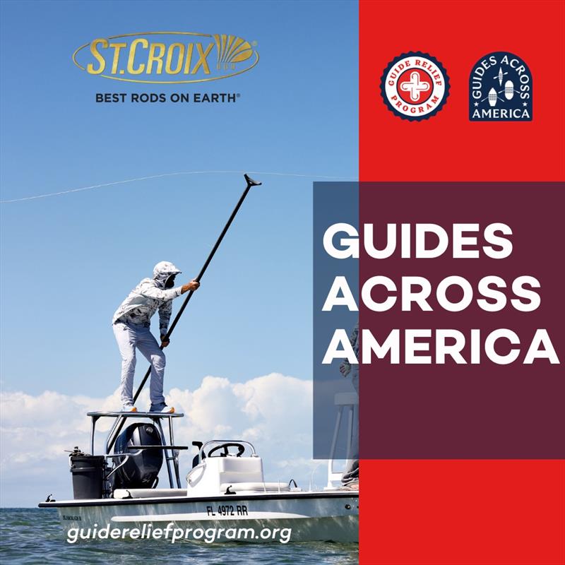 Guides across America photo copyright St. Croix Rods taken at  and featuring the Fishing boat class