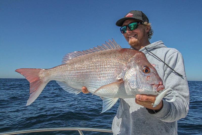 Chasing winter snapper With Zane Levett - photo © Berkley Fishing