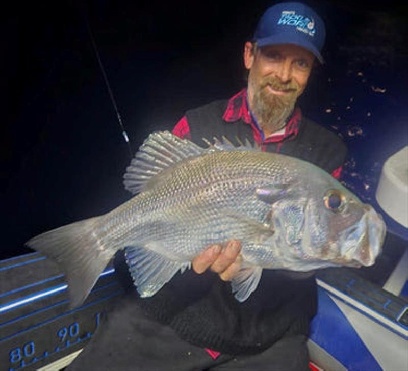 Pearlies by day, and pearlies by night. Chris headed wide and picked this one up amongst others - photo © Fisho's Tackle World