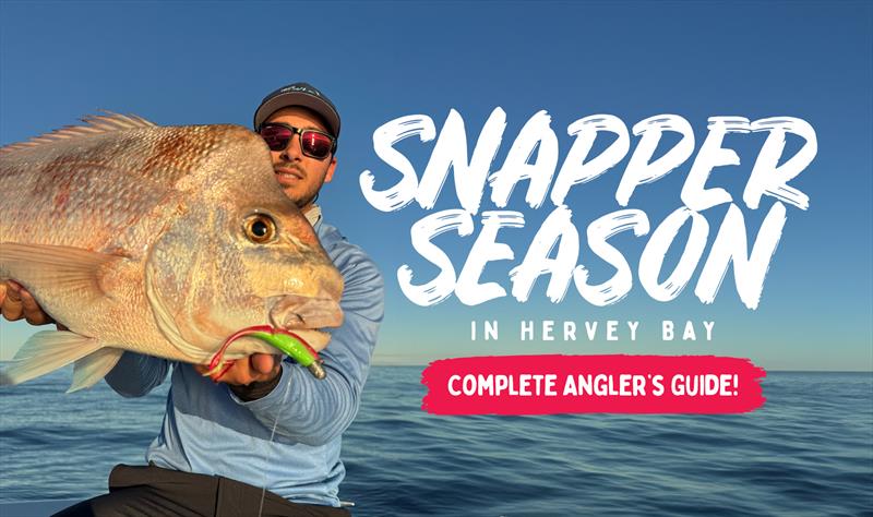 Catch snapper in Hervey Bay