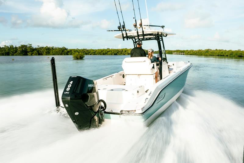 Mercury Marine V10 Outboard photo copyright Mercury Marine taken at  and featuring the Fishing boat class